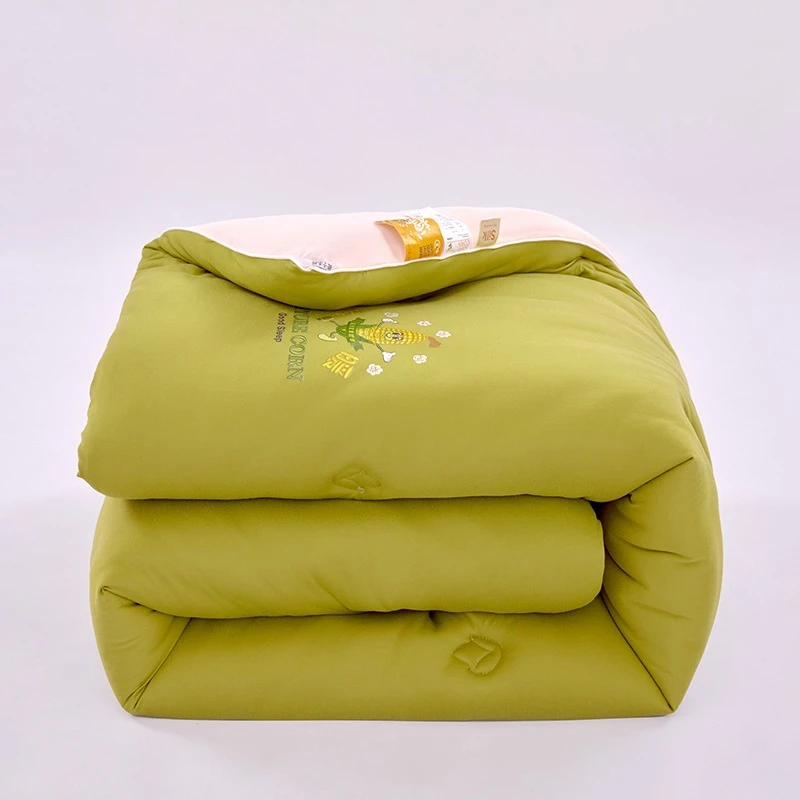 A类玉米纤维被子加厚冬被学生宿舍单人床春秋被棉被芯盖被褥家用