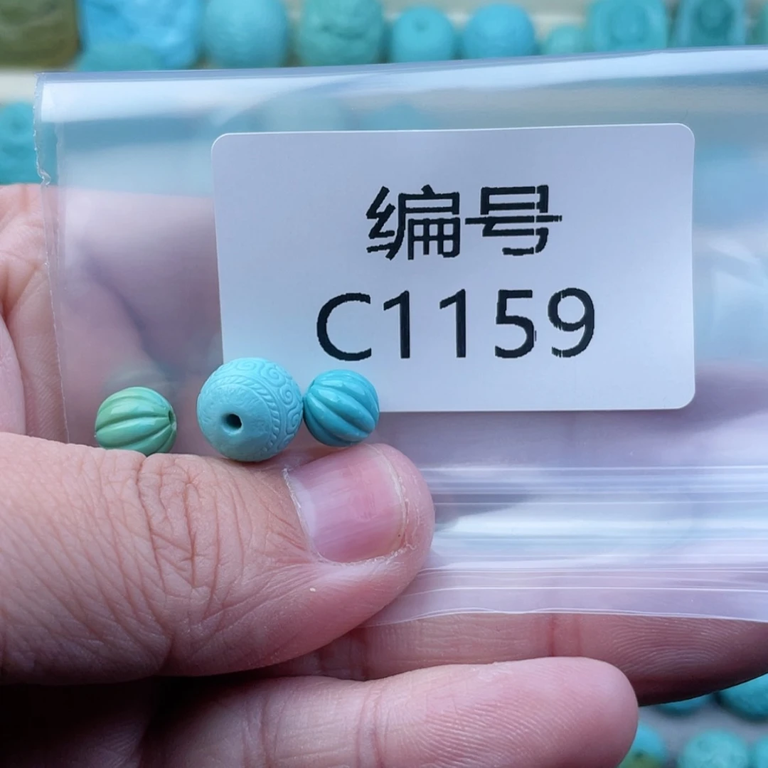 【闪购商品】绿松石配饰未镶嵌风**人