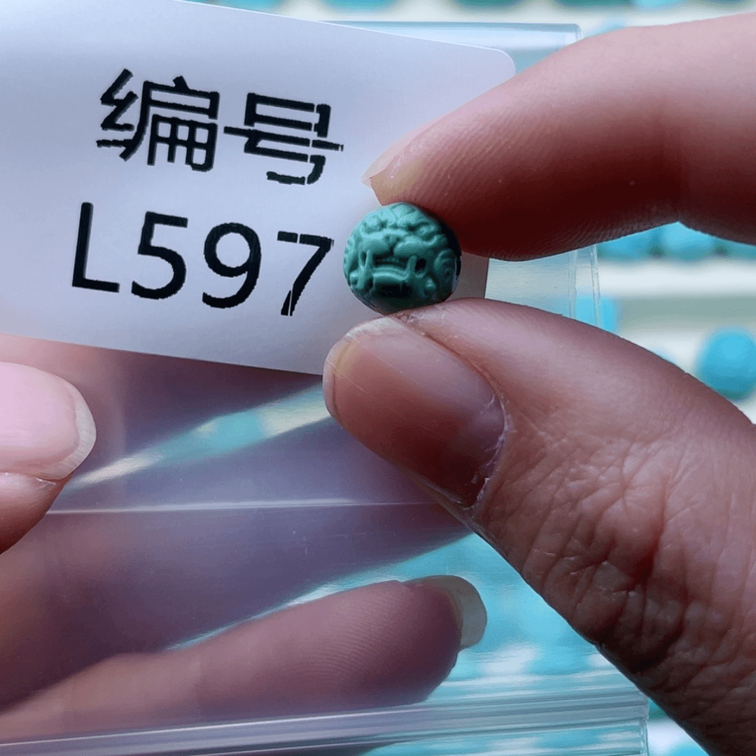 【闪购商品】绿松石配饰银S925镶嵌雨*哥