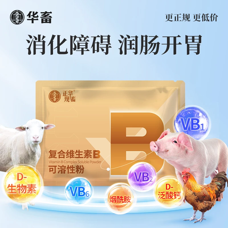 华畜复合维生素b粉 100g