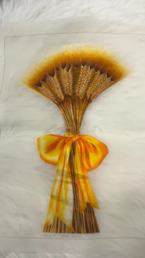 画心35/35纯手工苏绣挂画