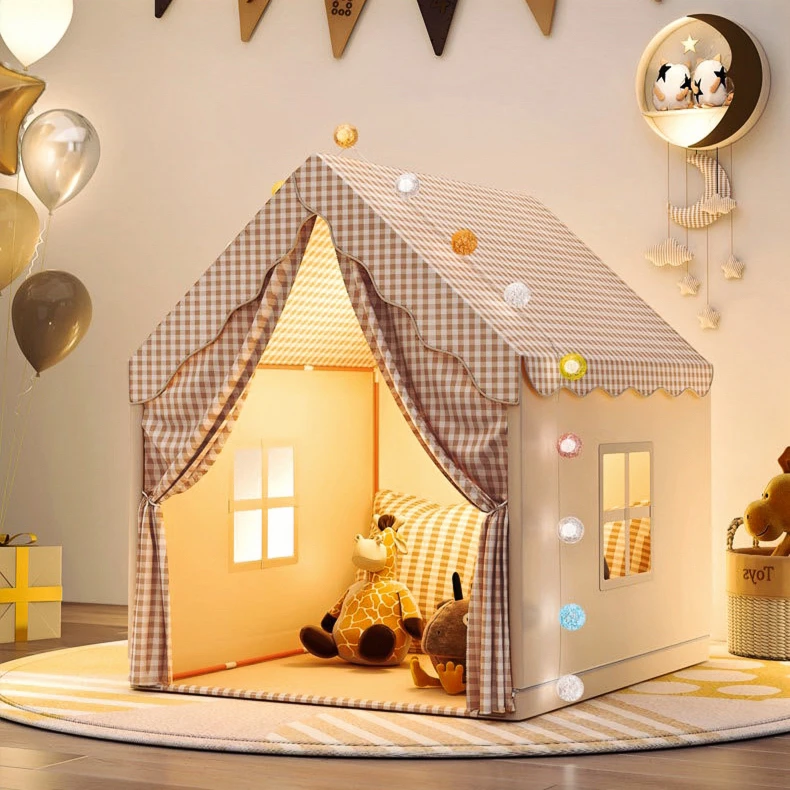 韩国儿童帐篷室内公主玩具家用小房子睡觉分床女孩男孩宝宝阅读角