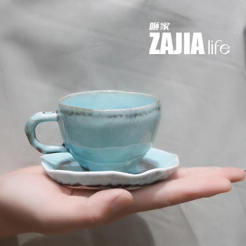 咂家 咖啡杯茶杯陶艺复古窑变高温纯手工景德镇