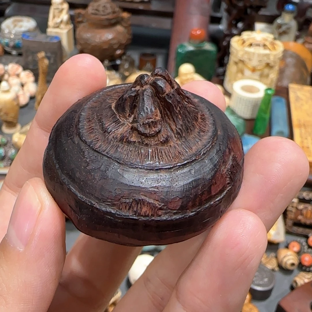 骆驼牙摆件月**影