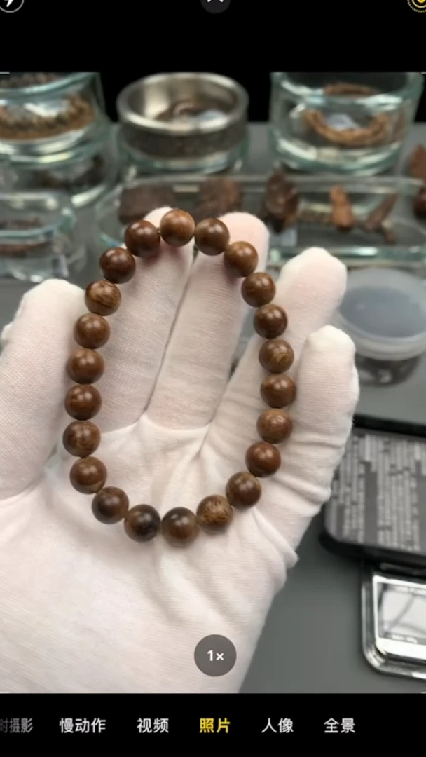 【闪购商品】沉香木手串星洲系红土0.8沉水