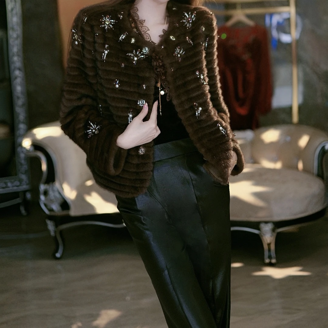 SEJI/瑟纪9.16【瑰丽夫人】重工气质外套