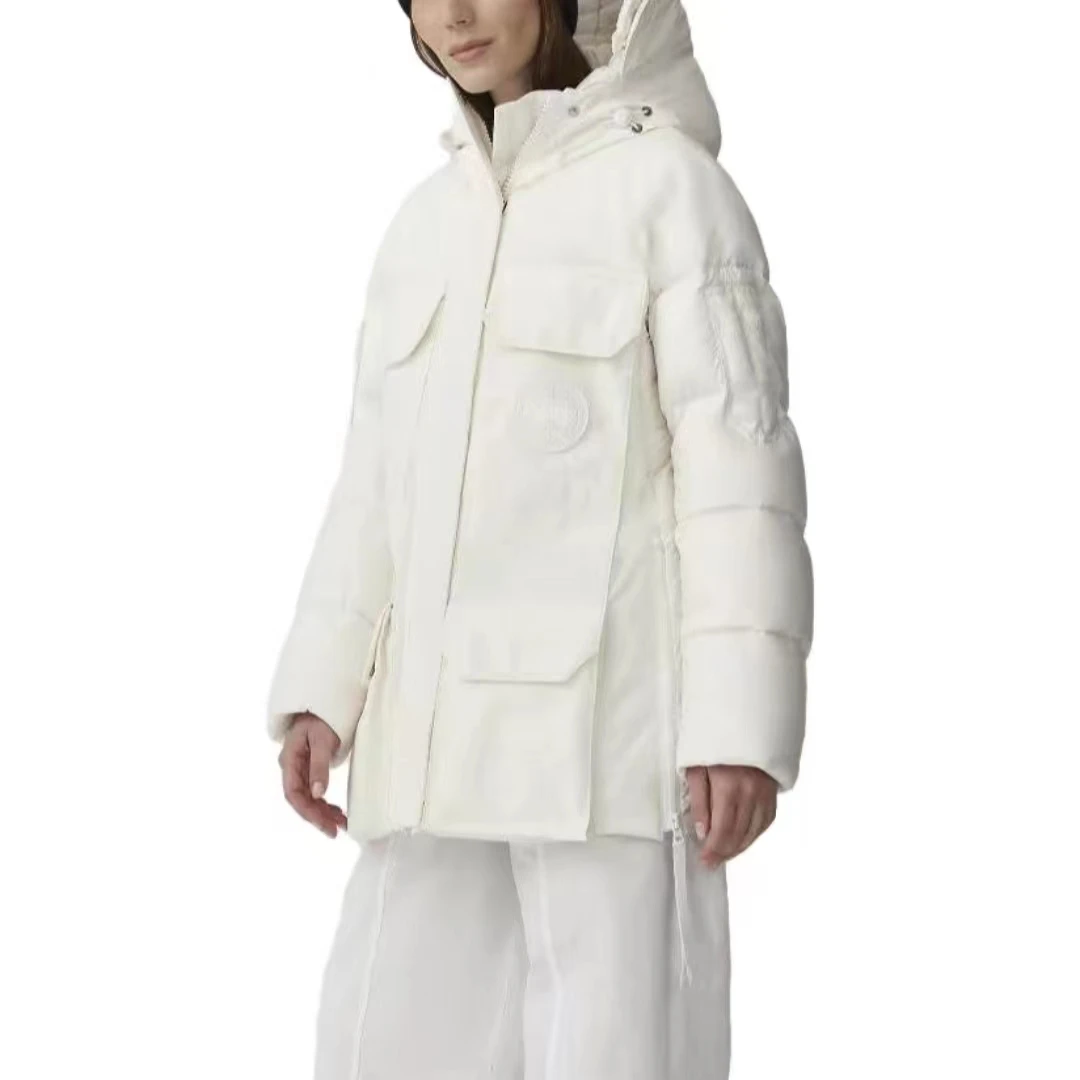 CANADA GOOSE 女士白色羽绒服