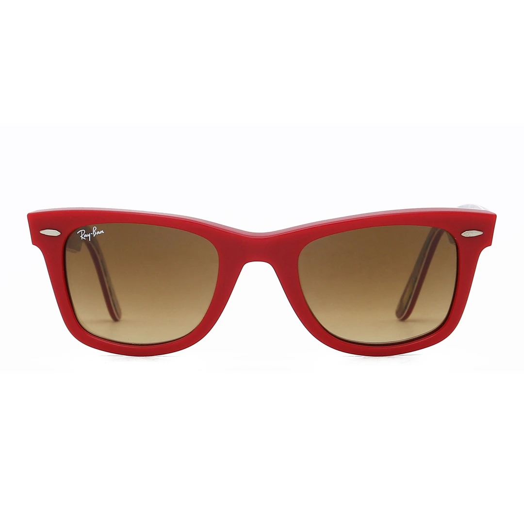 全新未使用 Ray·Ban/雷朋 RAY-BAN 女士红色太阳镜