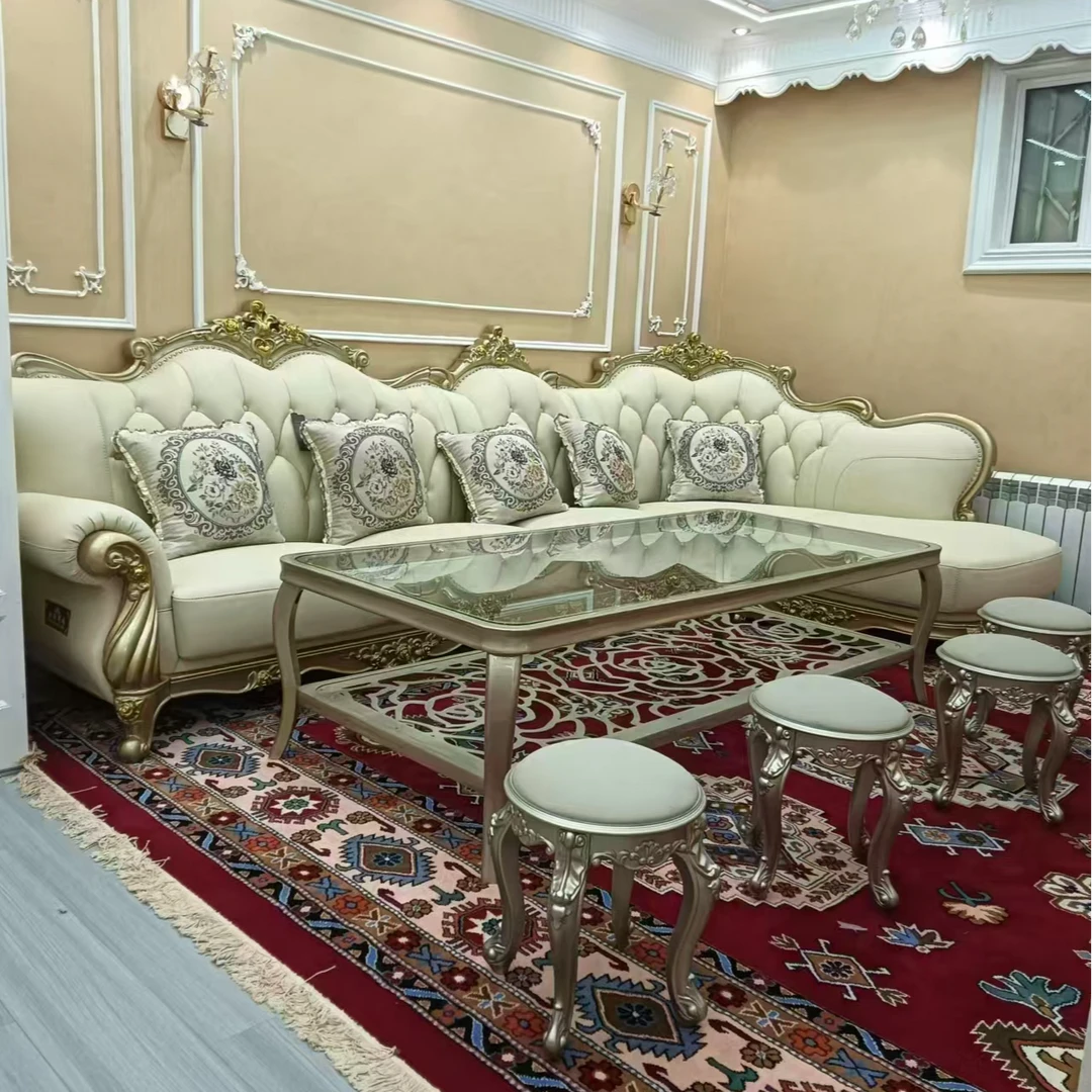 沙发法式客厅古典别墅欧式奢华雕花成套