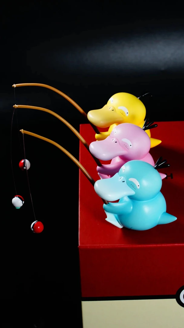 【全款】1：20   33可达鸭 钓鱼鸭 复刻 树脂雕像