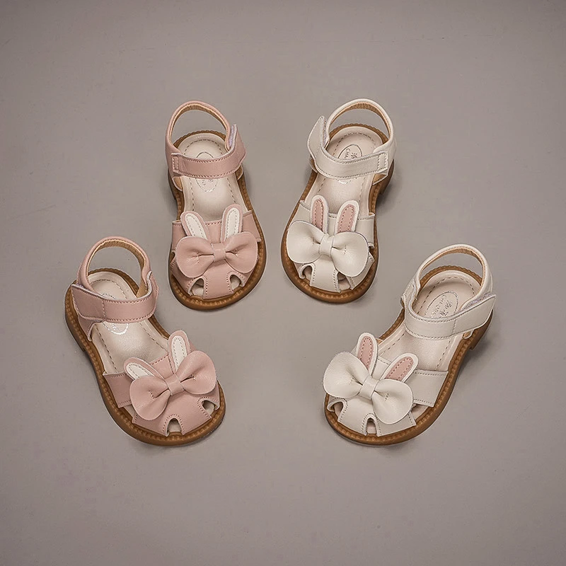 潮蓓娜潮蓓娜凉鞋儿童真皮公主鞋2024新款女孩夏季鞋凉鞋028-8
