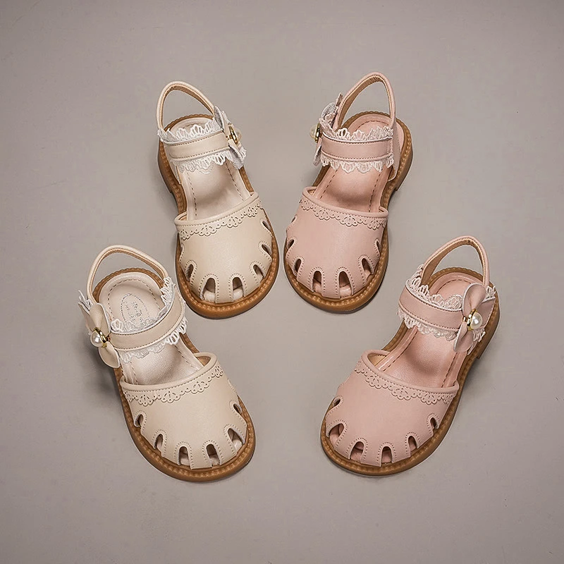 潮蓓娜潮蓓娜女童公主鞋软底2024新款女孩女宝宝春秋单鞋028-10