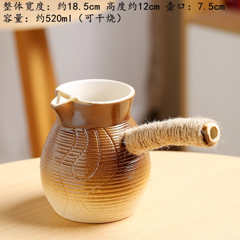 围炉煮茶烤奶复古罐罐煮茶明火耐高温家用户外专用煮冲泡茶器旅行