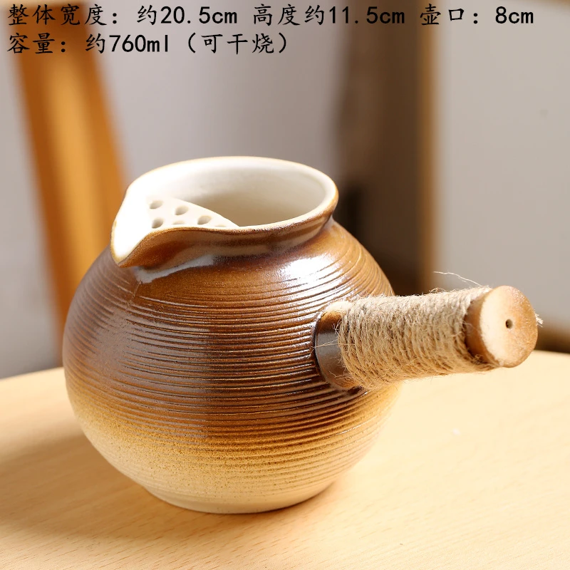 户外围炉煮茶烤奶复古罐罐煮茶明火耐高温家用户外专用煮茶器茶罐