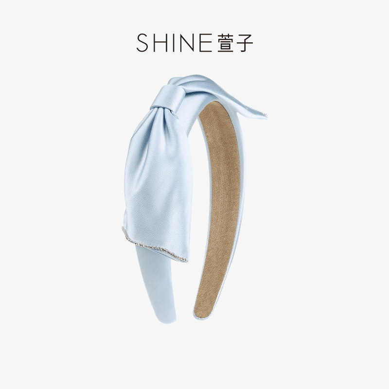 萱子【商场同款】浮游梦境系列优雅温柔蓝色发箍