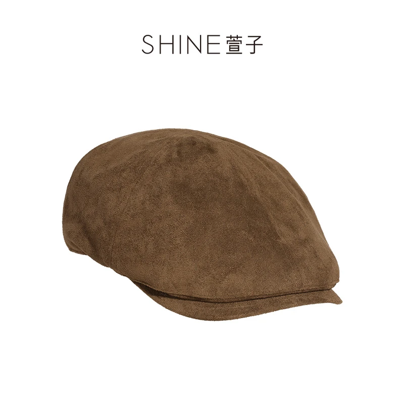 SHINE休闲复古咖棕前进帽