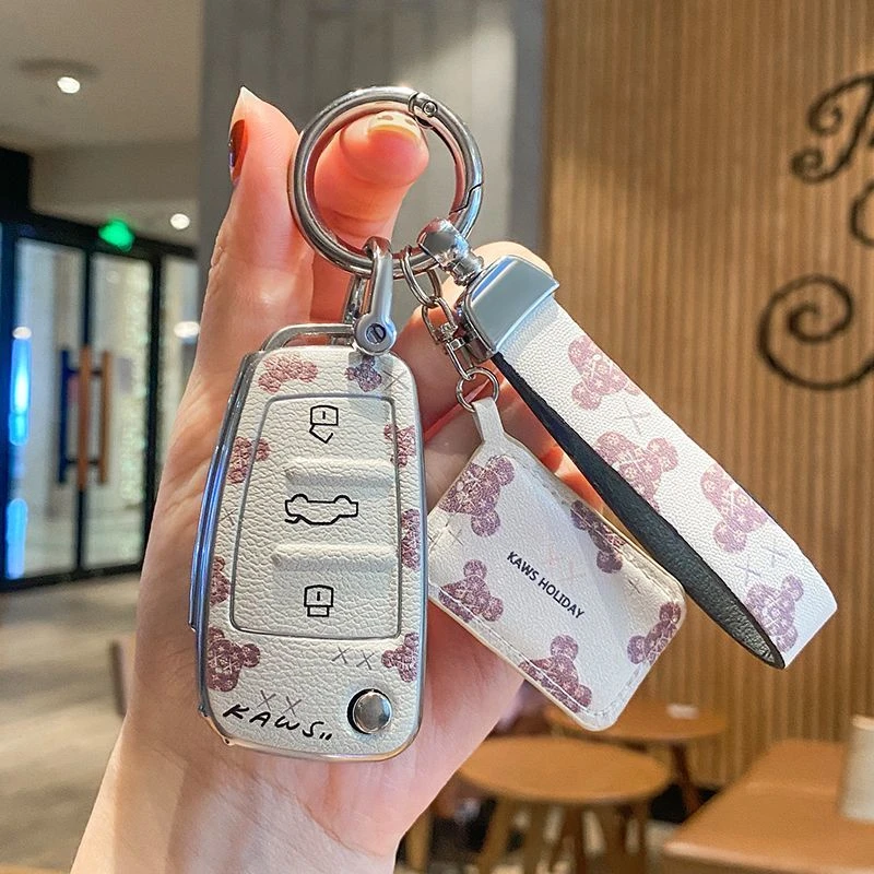 奇瑞QQ冰淇淋钥匙套女圣代奶昔专用22款瑞虎3x车壳艾瑞泽5pro包扣