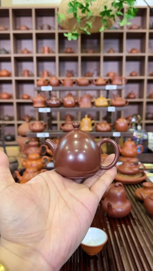 【闪购商品】紫砂茶壶龙蛋壶  120CC