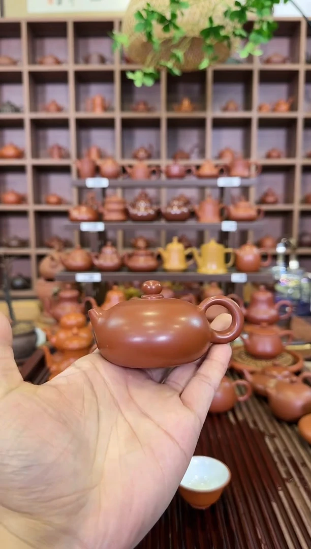 【闪购商品】紫砂茶壶扁西施壶  100CC左右