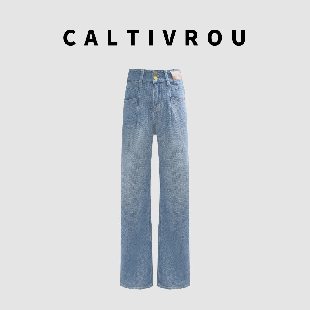 现货Caltivrou时髦有腔调！柔软显瘦显高牛仔裤-C/A022-K4543