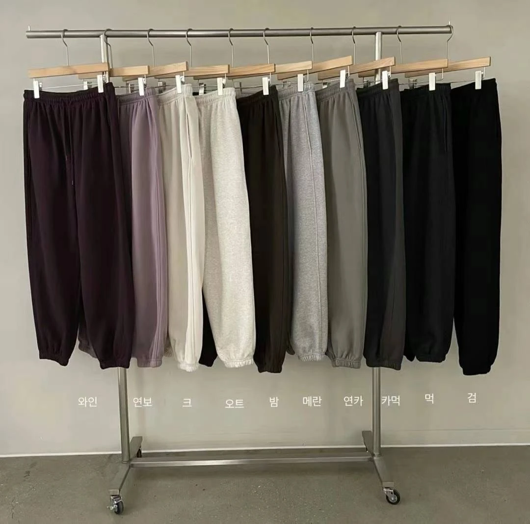 东大门lake绒里卫裤