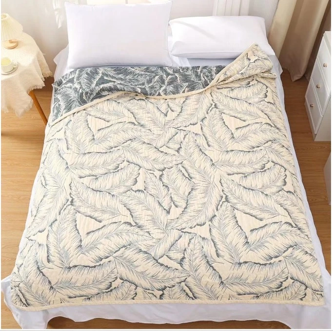 【轻羽】150*200cm精品水洗棉亲肤柔软四季可用床盖