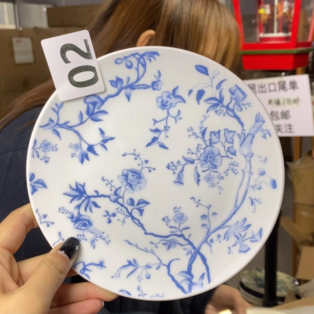 【闪购商品】外贸尾单微瑕高骨6.5英寸味碟16cm一只