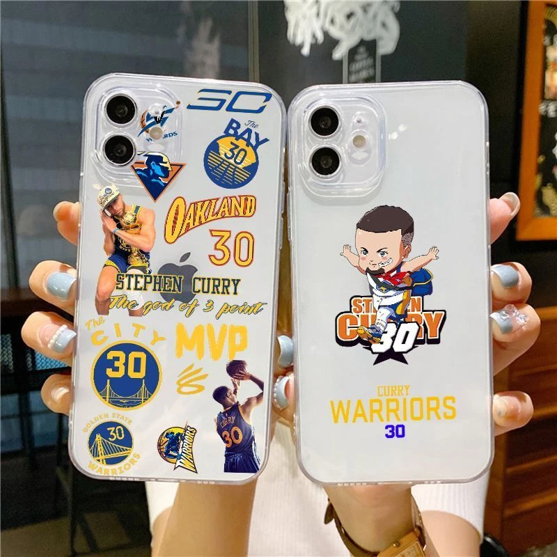 库里手机壳适用于小米13/12S透明K60Pro/K50红米note12/11Tpro+软