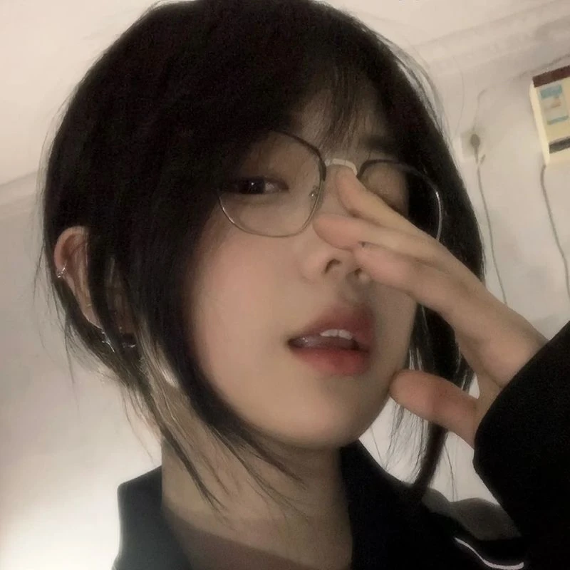 斯文半框近视眼镜女ins高颜值眉线框防蓝光平光镜大脸显瘦学生男