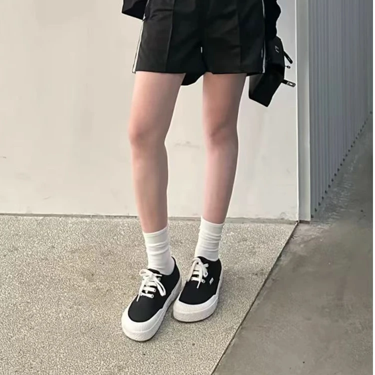 【外贸专属】大头鞋女24新款厚底帆船鞋休闲板鞋