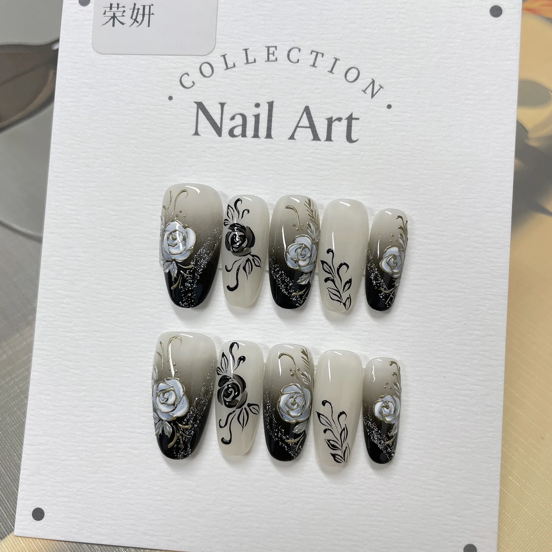 【茱妍】纯手工穿戴甲/10片装