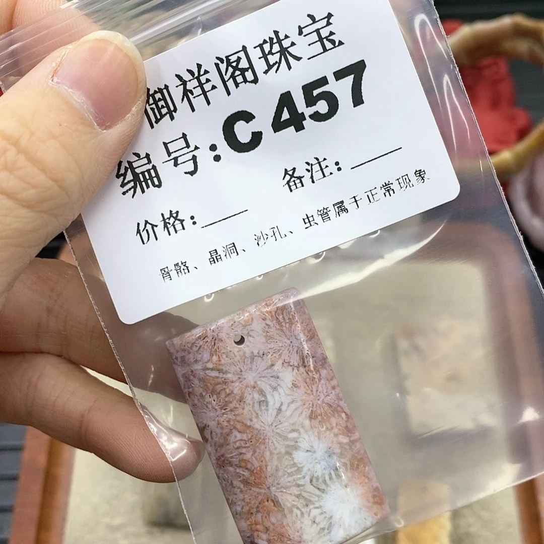 硅化珊瑚（珊瑚玉）C未镶嵌ޓ****?