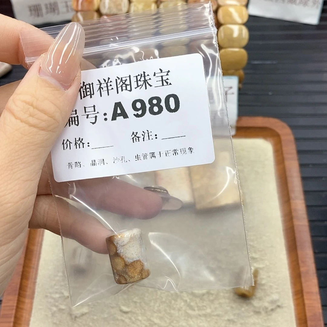 硅化珊瑚（珊瑚玉）I 未镶嵌礻**ω