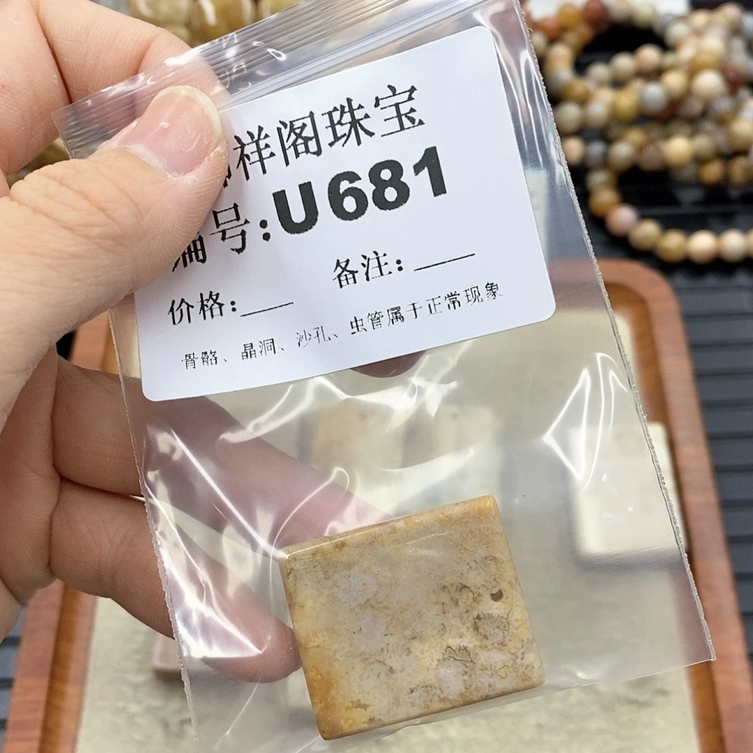 硅化珊瑚（珊瑚玉）U未镶嵌易*阳