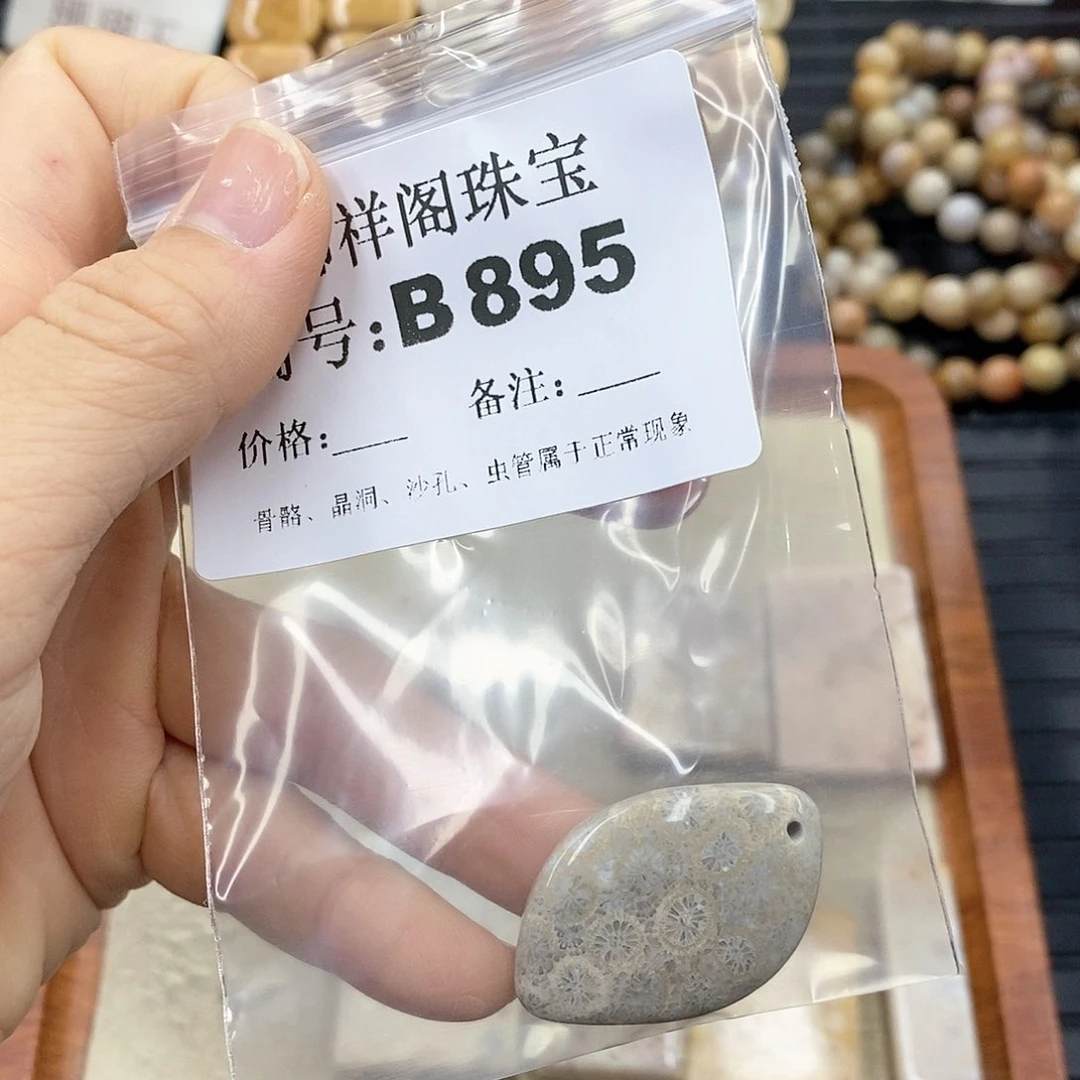 硅化珊瑚（珊瑚玉）B未镶嵌冰**.