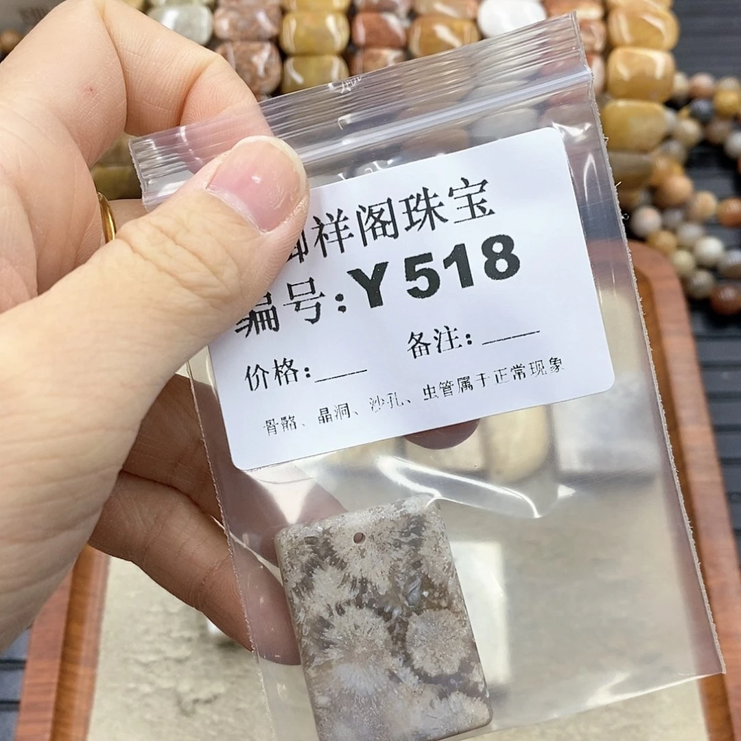 硅化珊瑚（珊瑚玉）Y未镶嵌?****?