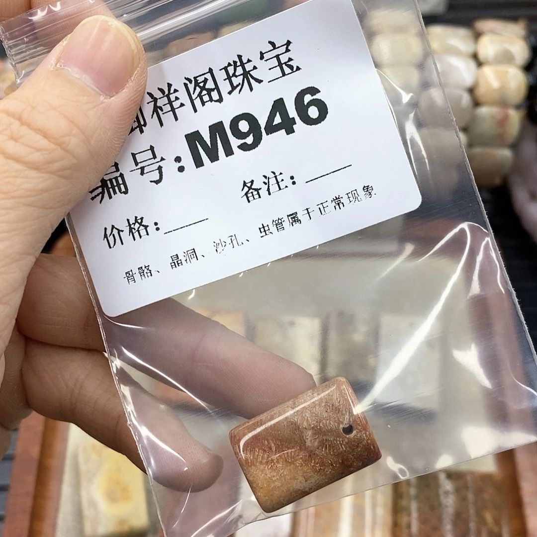 硅化珊瑚（珊瑚玉）M未镶嵌梦**月