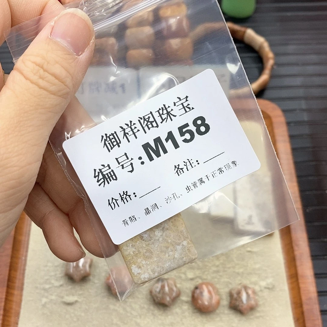 硅化珊瑚（珊瑚玉）M未镶嵌哒****啦