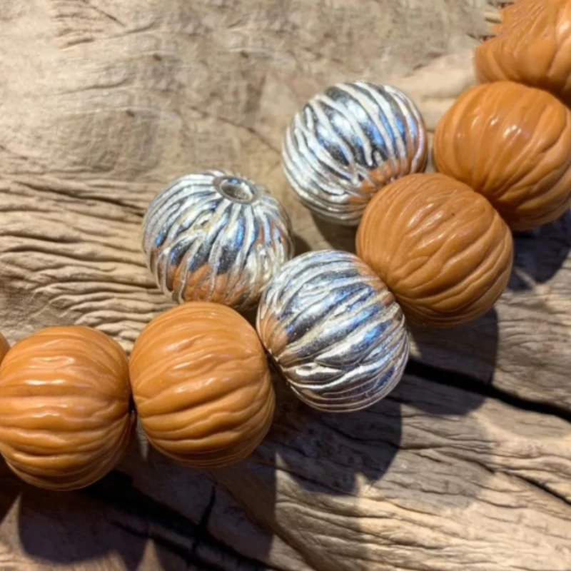 925【新款】猴头定制款隔珠配珠藏式文玩DIY菩提配饰配珠