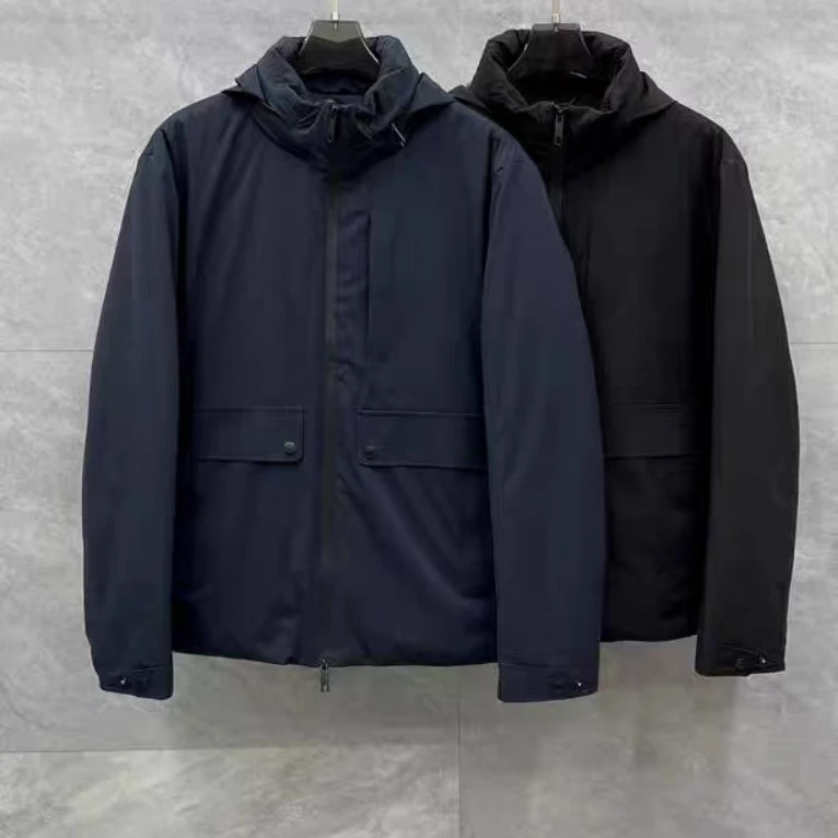 LISUN™ 时尚百搭休闲两色连帽夹克（J）