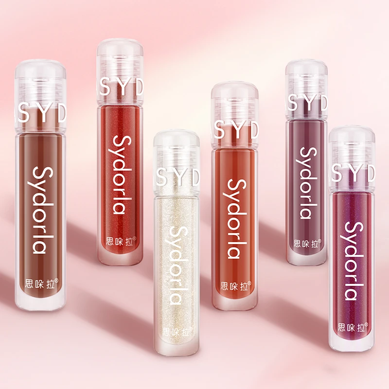 【欧美风唇蜜】买一送一思哚拉镜面唇蜜水光保湿唇彩水润滋润珠光