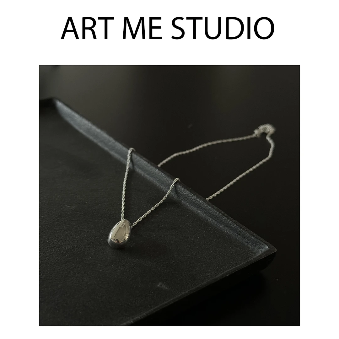 非金属仿珍珠项链 《卡停》ART ME 瓜瓜呀【水滴项链】百搭轻奢czhl11