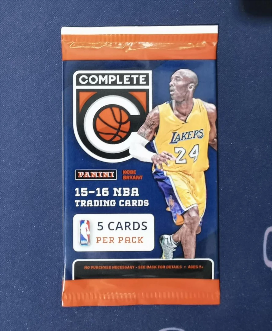 帕尼尼15/16 complete 小背心 肥包 5张卡单包 panini 球星卡纸质