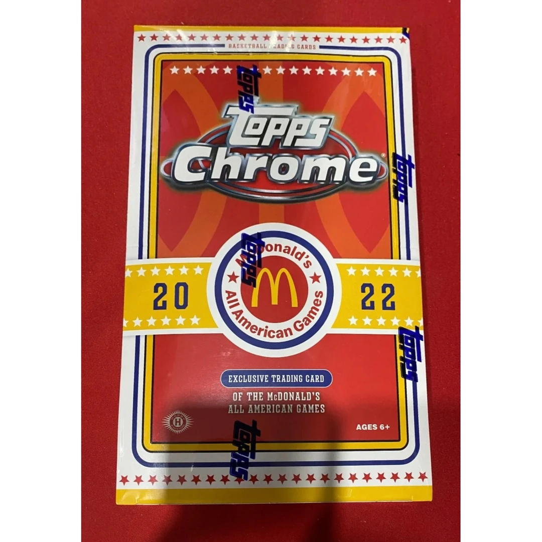 Topps22-23 Topps Chrome 球星卡 McDonald's 麦当联赛 原箱 单盒