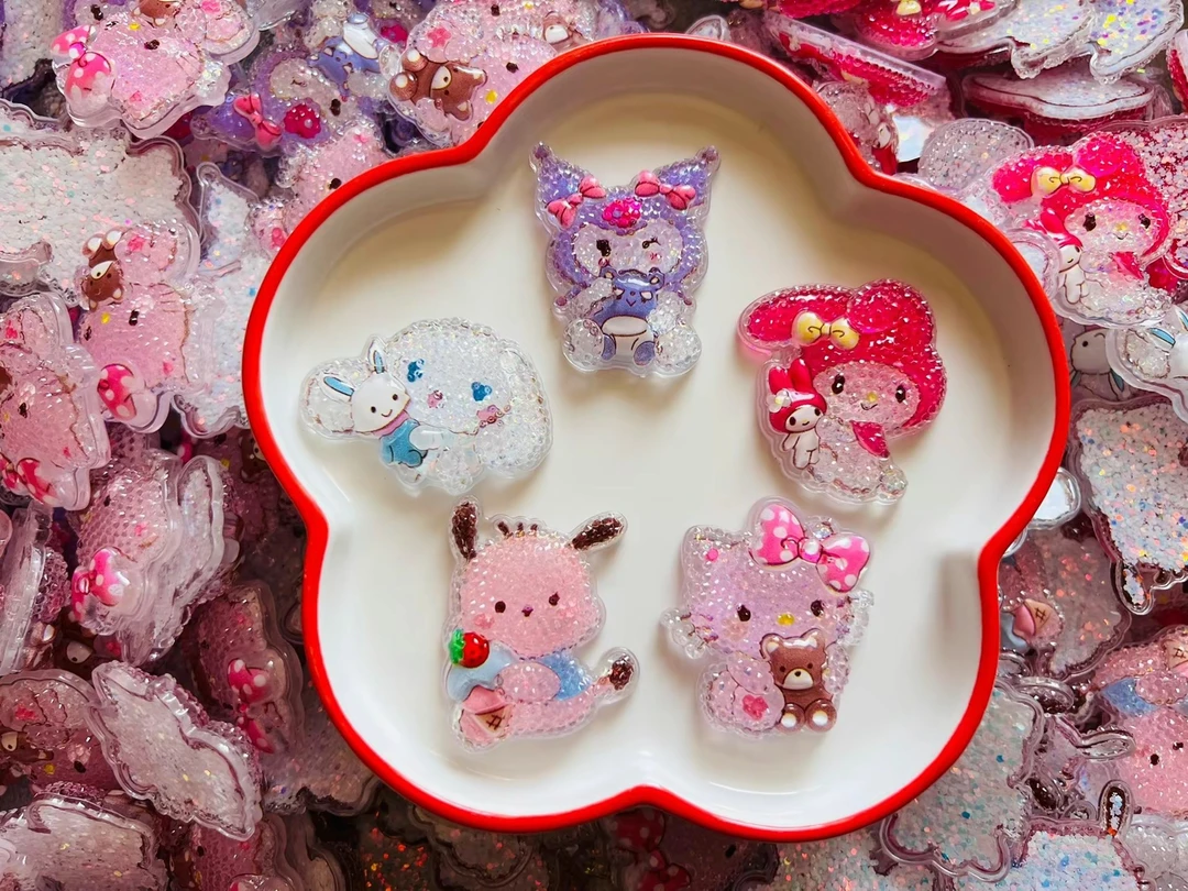 砂糖DIY彩色配饰AB胶选款卡通儿童可爱配饰自选