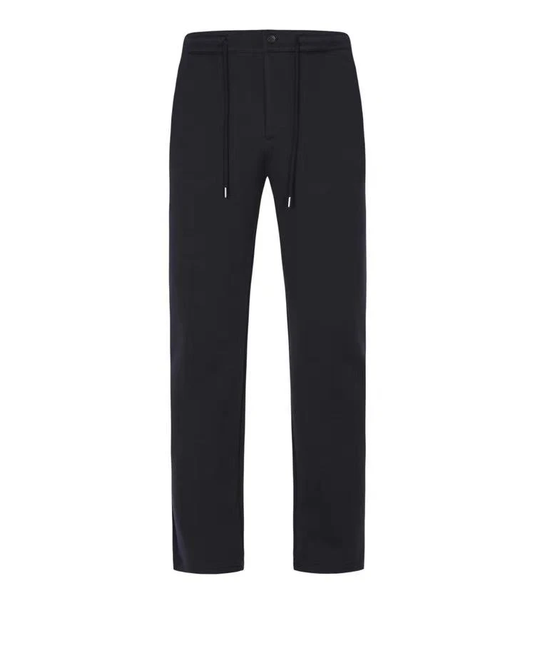 秋冬高端男士针织商务休闲直筒运动裤