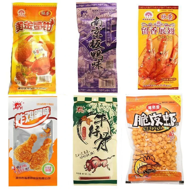 南京板鸭牛羊配怀旧食品油炸型膨化休闲零食留香展翅8090校园零食
