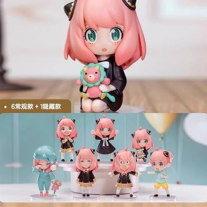 【现货速发】祖国版泡泡盲盒间谍过家家阿尼亚的日常手办礼物