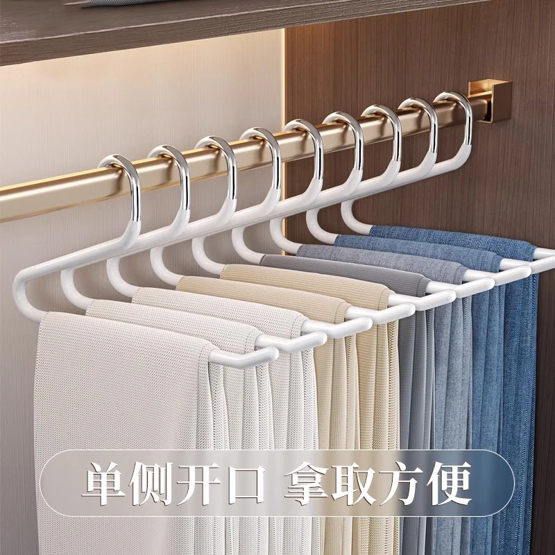 鹅型裤架家用无痕裤夹夹子衣架多功能衣裤子收纳换季神器裤衣挂架