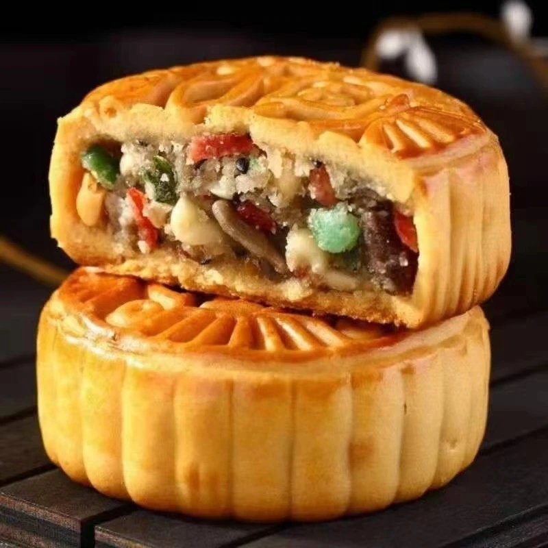 大五仁月饼广式月饼老式老五仁月饼散装多口味月饼糕点传统经典